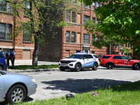 A 26-year-old female is being injured in a shooting in Chicago, Illinois, United States, on May 19, 2024. At approximately 12:16 p.m., Sunda...