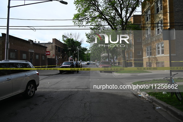 A 15-year-old male is being critically wounded in a shooting in Chicago, Illinois, United States, on May 19, 2024. At approximately 3:00 p.m...