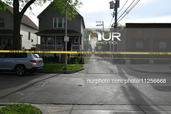 A 15-year-old male is being critically wounded in a shooting in Chicago, Illinois, United States, on May 19, 2024. At approximately 3:00 p.m...