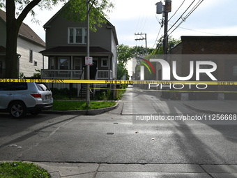 A 15-year-old male is being critically wounded in a shooting in Chicago, Illinois, United States, on May 19, 2024. At approximately 3:00 p.m...