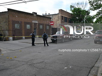 A 15-year-old male is being critically wounded in a shooting in Chicago, Illinois, United States, on May 19, 2024. At approximately 3:00 p.m...