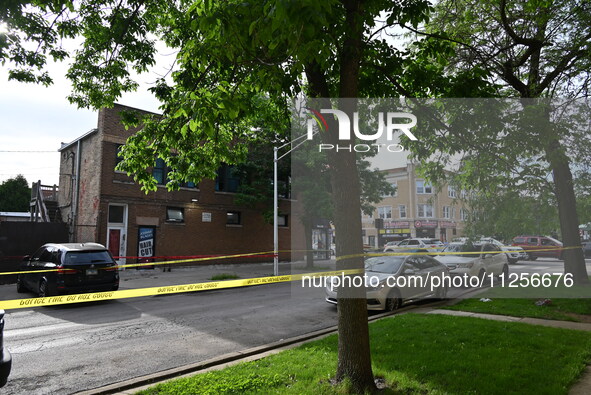 A 15-year-old male is being critically wounded in a shooting in Chicago, Illinois, United States, on May 19, 2024. At approximately 3:00 p.m...