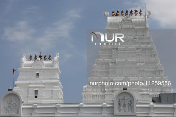 Ganesh Temple is standing in Richmond Hill, Ontario, Canada, on May 20, 2024. 