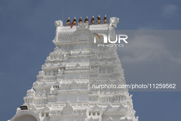 Ganesh Temple is standing in Richmond Hill, Ontario, Canada, on May 20, 2024. 