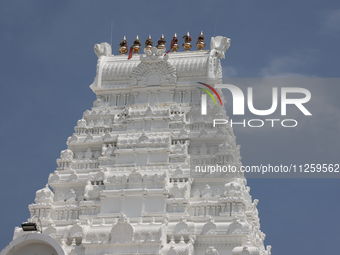 Ganesh Temple is standing in Richmond Hill, Ontario, Canada, on May 20, 2024. (