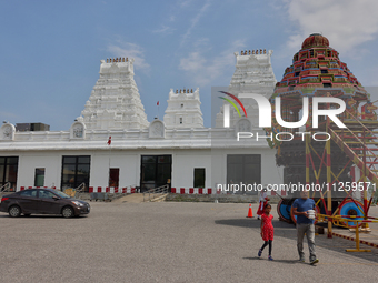 Ganesh Temple is standing in Richmond Hill, Ontario, Canada, on May 20, 2024. (