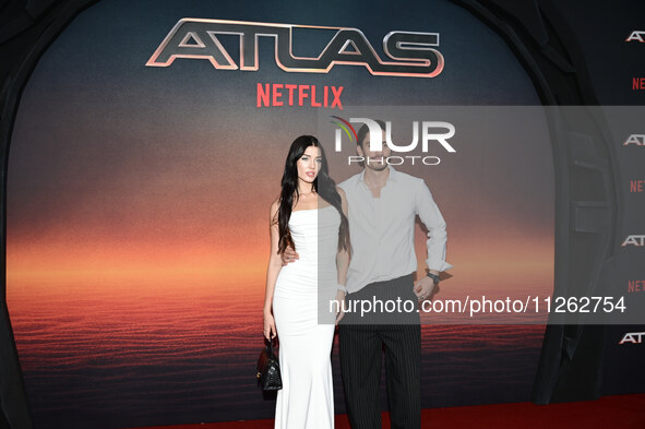 Ivan Amozurrutia is attending the red carpet of the Atlas fan event at Toreo Parque Central in Mexico City, Mexico, on May 21, 2024. 