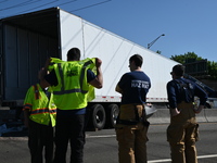 Two people are dying in a fatal motor vehicle crash on I-80 Eastbound in Hackensack, New Jersey, United States, on May 21, 2024. New Jersey...