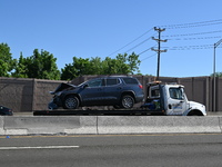 Two people are dying in a fatal motor vehicle crash on I-80 Eastbound in Hackensack, New Jersey, United States, on May 21, 2024. New Jersey...