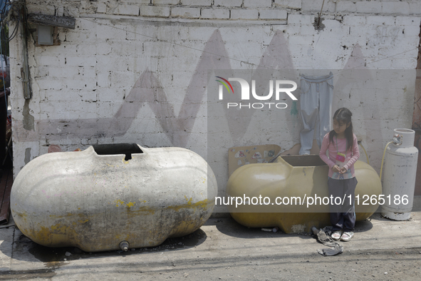 An inhabitant of the property known as El Yuguelito, an irregular piece of land located in the Polvorilla Colony in the Iztapalapa mayor's o...