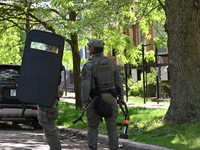 SWAT is responding to an incident in Chicago, Illinois, United States, on May 19, 2024. At approximately 2:55 p.m., Sunday afternoon, SWAT t...