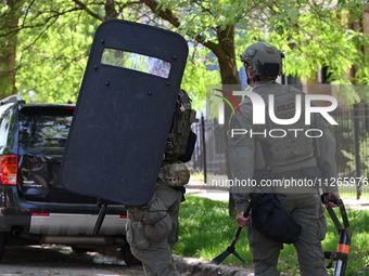 SWAT is responding to an incident in Chicago, Illinois, United States, on May 19, 2024. At approximately 2:55 p.m., Sunday afternoon, SWAT t...