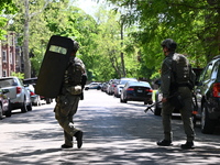 SWAT is responding to an incident in Chicago, Illinois, United States, on May 19, 2024. At approximately 2:55 p.m., Sunday afternoon, SWAT t...