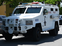 SWAT is responding to an incident in Chicago, Illinois, United States, on May 19, 2024. At approximately 2:55 p.m., Sunday afternoon, SWAT t...