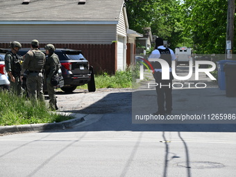 SWAT is responding to an incident in Chicago, Illinois, United States, on May 19, 2024. At approximately 2:55 p.m., Sunday afternoon, SWAT t...