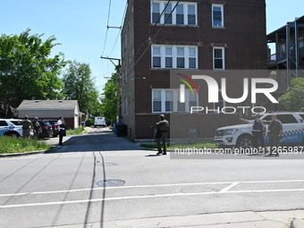 SWAT is responding to an incident in Chicago, Illinois, United States, on May 19, 2024. At approximately 2:55 p.m., Sunday afternoon, SWAT t...