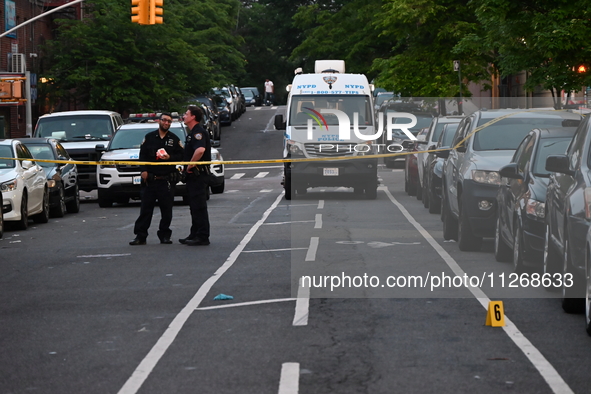 Three people are being shot, and two people are being pronounced dead in a shooting in Bronx, New York, on May 24, 2024. At approximately 12...