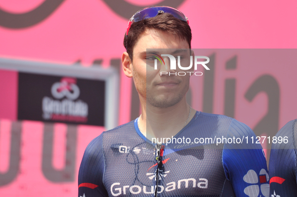 Clement Davy of France and Team Groupama - FDJ prior to the 107th Giro d'Italia 2024, Stage 12, a 193km stage from Martinsicuro to Fano is s...