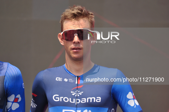 Fabien Lienhard of Switzerland and Team Groupama - FDJ prior to the 107th Giro d'Italia 2024, Stage 12, a 193km stage from Martinsicuro to F...