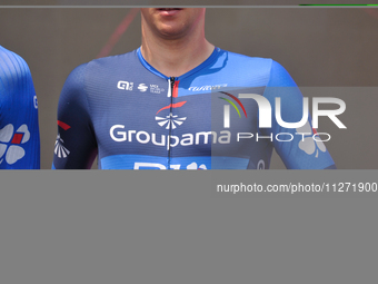 Fabien Lienhard of Switzerland and Team Groupama - FDJ prior to the 107th Giro d'Italia 2024, Stage 12, a 193km stage from Martinsicuro to F...