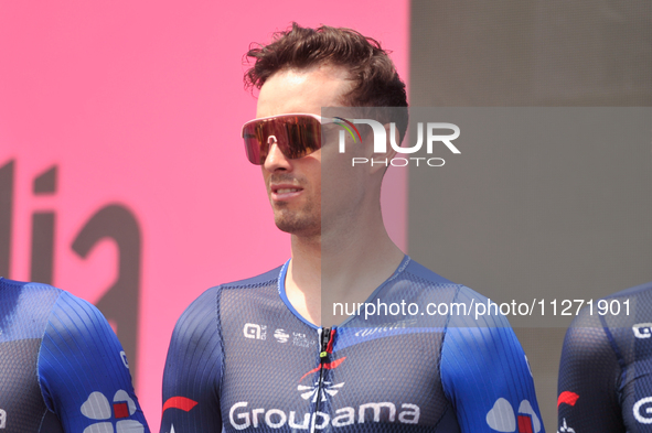 Cyril Barthe of France and Team Groupama - FDJ prior to the 107th Giro d'Italia 2024, Stage 12, a 193km stage from Martinsicuro to Fano is s...