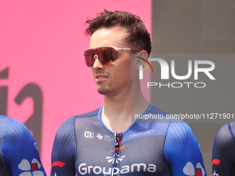 Cyril Barthe of France and Team Groupama - FDJ prior to the 107th Giro d'Italia 2024, Stage 12, a 193km stage from Martinsicuro to Fano is s...