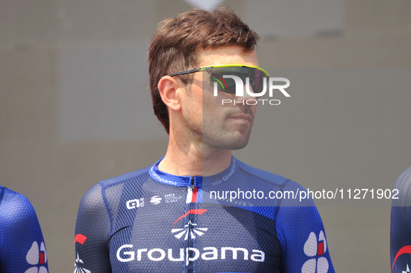 Olivier Le Gac of France and Team Groupama - FDJ prior to the 107th Giro d'Italia 2024, Stage 12, a 193km stage from Martinsicuro to Fano is...