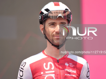 Benjamin Thomas of France and Team Cofidis prior to the 107th Giro d'Italia 2024, Stage 12, a 193km stage from Martinsicuro to Fano is seen...