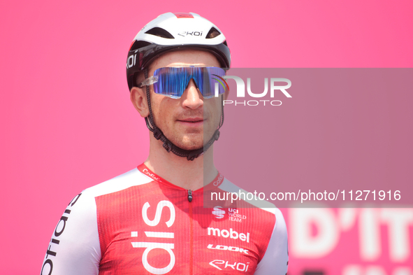 Stanislaw Aniolkowski of Poland and Team Cofidis prior to the 107th Giro d'Italia 2024, Stage 12, a 193km stage from Martinsicuro to Fano is...