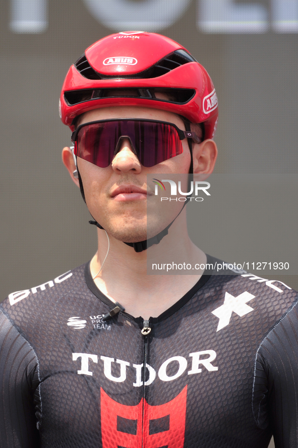 Florian Stork of Germany and Tudor Pro Cycling Team prior to the 107th Giro d'Italia 2024, Stage 12, a 193km stage from Martinsicuro to Fano...