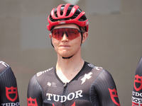 Michael Storer of Australia and Tudor Pro Cycling Team prior to the 107th Giro d'Italia 2024, Stage 12, a 193km stage from Martinsicuro to F...