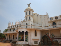 Saint Peter's Church is standing in Thiruvananthapuram (Trivandrum), Kerala, India, on April 02, 2024. (
