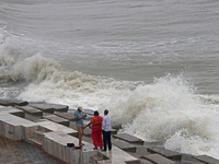 Cyclone 'Remal' over the north Bay of Bengal is intensifying into a severe cyclonic storm and is centered approximately 290 km south-southea...