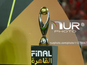 The CAF Champions League Trophy final match is taking place between Al-Ahly and Esperance at Cairo International Stadium in Cairo, Egypt, on...
