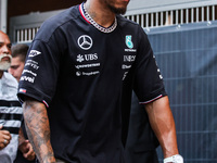 Lewis Hamilton (gbr), Mercedes AMG F1 Team W15, portrait during the Formula 1 Grand Prix of Monaco 2024, 8th round of the 2024 Formula One W...