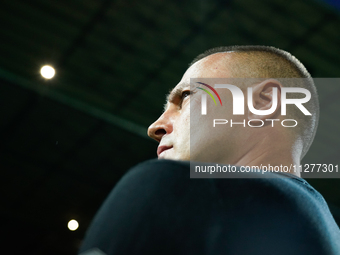 Fabio Cannavaro head coach of Udinese Calcio looks on during the Serie A TIM match between Frosinone Calcio and Udinese Calcio at Stadio Ben...