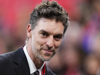 Pau Gasol former basket player after the UEFA Women's Champions League 2023/24 Final match between FC Barcelona and Olympique Lyonnais at Es...