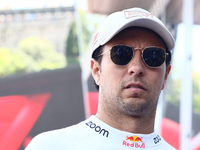 Sergio Perez of Red Bull Racing before the Formula 1 Grand Prix of Monaco at Circuit de Monaco in Monaco on May 26, 2023. (