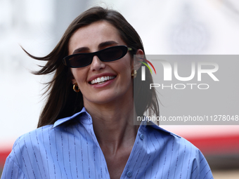 Rebecca Donaldson before the Formula 1 Grand Prix of Monaco at Circuit de Monaco in Monaco on May 26, 2023. (