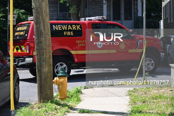 An adult male is being shot in Newark, New Jersey, United States, on May 26, 2024. At approximately 1:00 p.m., Sunday afternoon, police are...