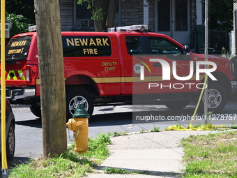 An adult male is being shot in Newark, New Jersey, United States, on May 26, 2024. At approximately 1:00 p.m., Sunday afternoon, police are...