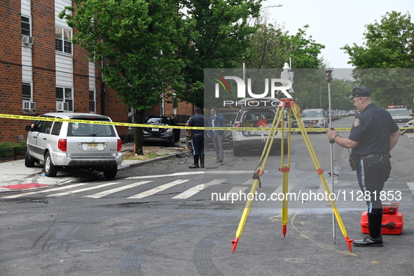 One person is dying after a vehicle collision following a police pursuit in Brooklyn, New York, on May 26, 2024. On Sunday, May 26, 2024, at...