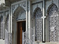 The Jama Masjid in Nainital, Uttarakhand, India, on April 21, 2024, is being built in 1882 during the British Era for Muslim soldiers servin...