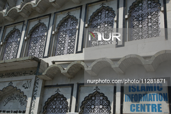 The Jama Masjid in Nainital, Uttarakhand, India, on April 21, 2024, is being built in 1882 during the British Era for Muslim soldiers servin...