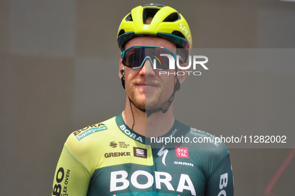 Jonas Koch of Germany and Team BORA - hansgrohe prior to the 107th Giro d'Italia 2024, Stage 12, a 193km stage from Martinsicuro to Fano is...