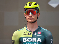 Florian Lipowitz of Germany and Team BORA - hansgrohe prior to the 107th Giro d'Italia 2024, Stage 12, a 193km stage from Martinsicuro to Fa...