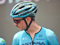 Christian Scaroni of Italy and Astana Qazaqstan Team prior to the 107th Giro d'Italia 2024, Stage 12, a 193km stage from Martinsicuro to Fan...