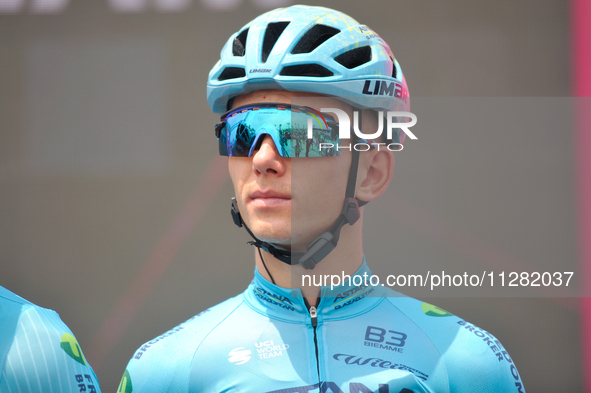 Vadim Pronskiy of Kazakhstan and Astana Qazaqstan Team prior to the 107th Giro d'Italia 2024, Stage 12, a 193km stage from Martinsicuro to F...