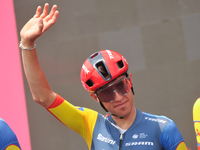 Juan Pedro Lopez of Spain and Team Lidl - Trek prior to the 107th Giro d'Italia 2024, Stage 12, a 193km stage from Martinsicuro to Fano is s...