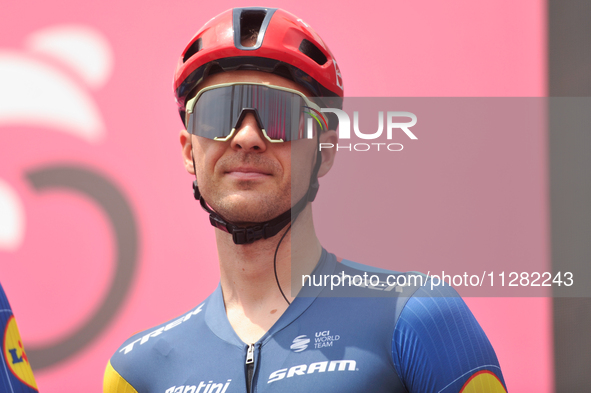 Jasper Stuyven of Belgium and Team Lidl - Trek prior to the 107th Giro d'Italia 2024, Stage 12, a 193km stage from Martinsicuro to Fano is s...